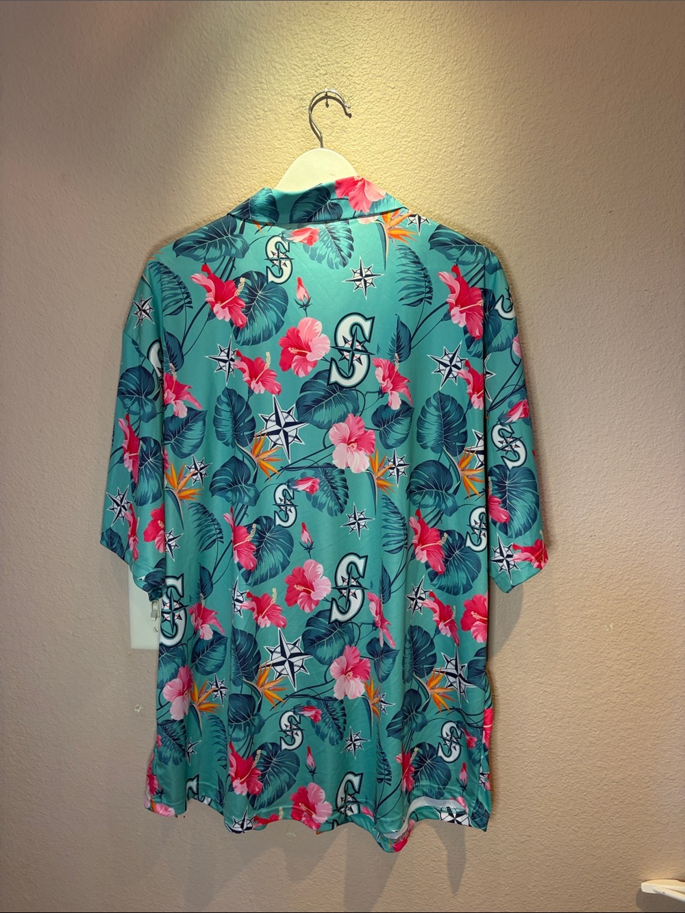 Seattle Mariners Hawaiian Shirt Size XL Baseball MLB - Picture 5 of 5
